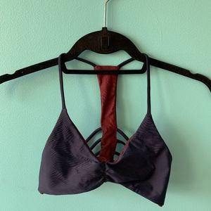 Racerback/ Reversible bikini top